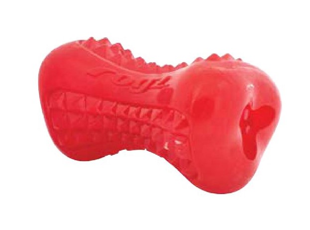 Rogz Yumz Chew Toy for Dogs - Stuffable Rubber Bone